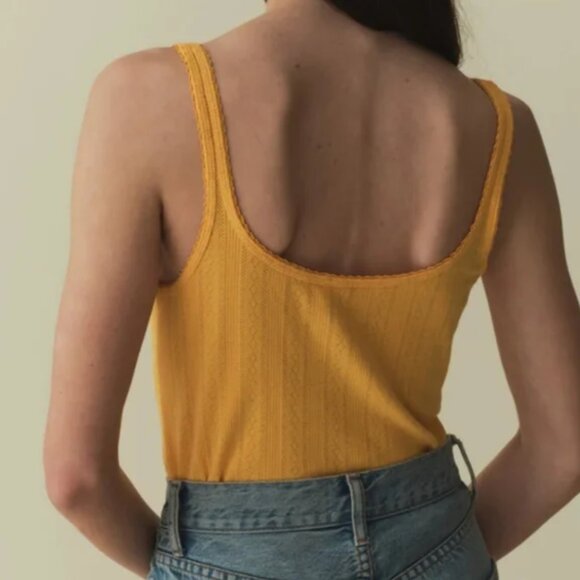 Doen Yellow Tank Top - Picture 2 of 15